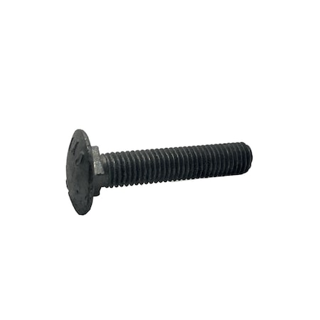 Suburban Bolt And Supply Carriage Bolt, 1-1/2 in L, Steel, Galvanized A0340240132G